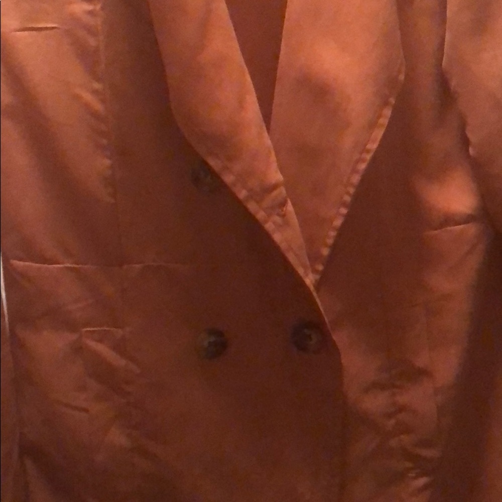 Orange lightweight jacket